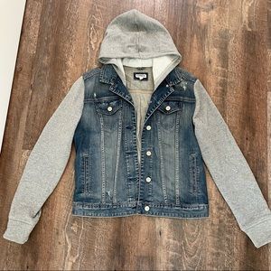 Express Jean/Sweatshirt Jacket